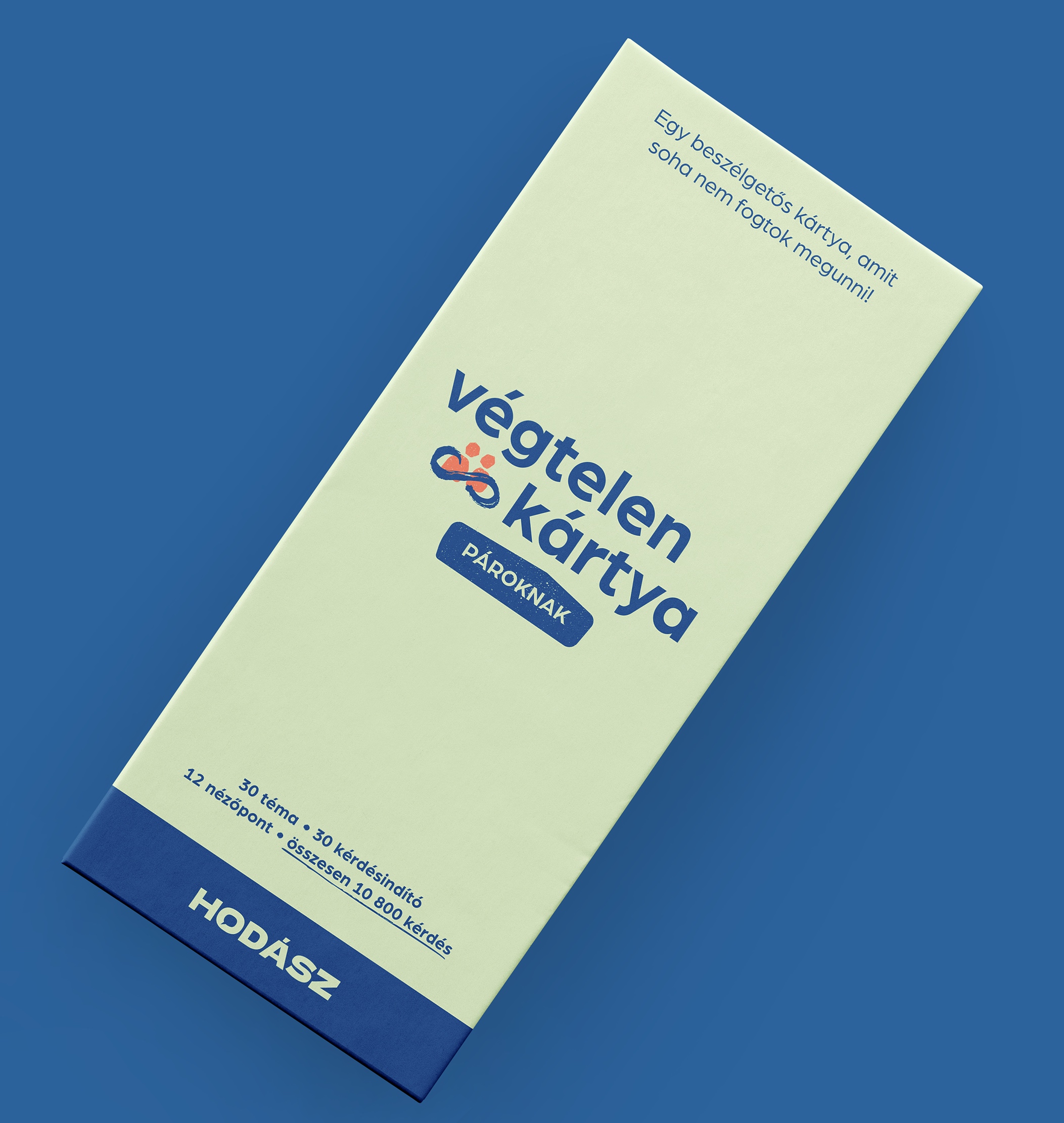 a Végtelen kártya doboza